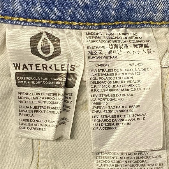 Levi’s 510 Skinny Jeans Light Wash 30x32 - Picture 4 of 6